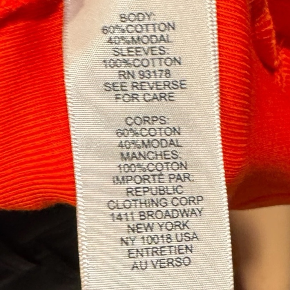 PHILOSOPHY Vibrant Eyelet Sleeve Crew Neck Blouse Poppy Orange NWT 3X - Picture 10 of 17